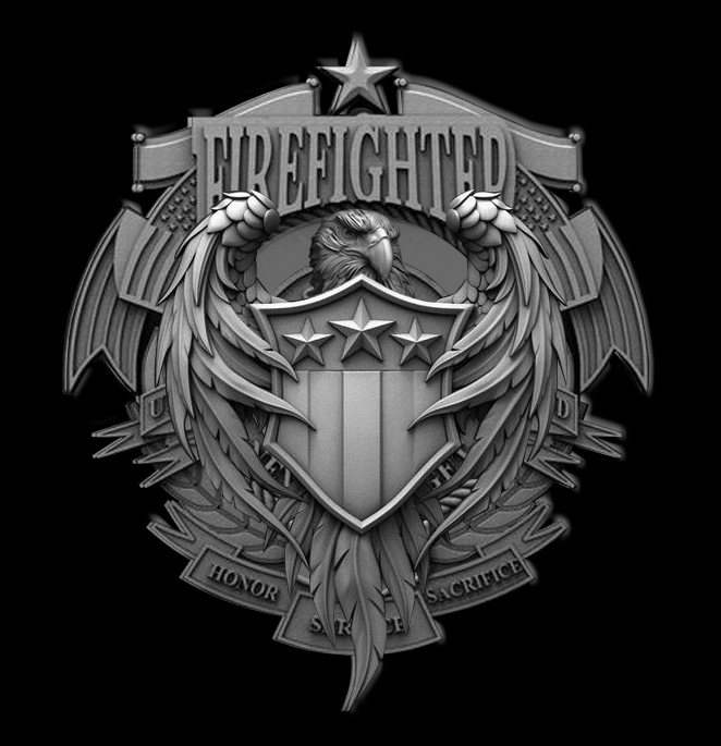DCLA FAB firefighter shield concept for custom fire rescue emblem fabrication